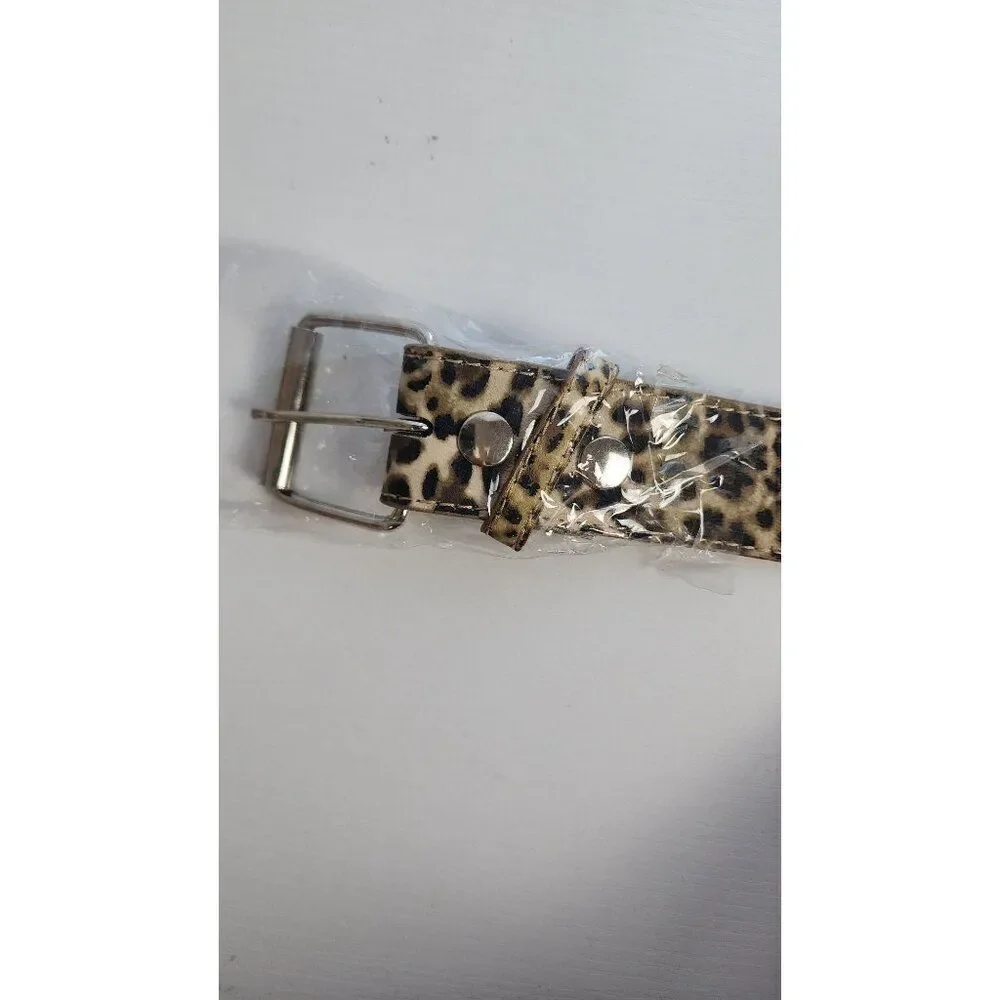 Women's NEW Animal Print Leather Fashion Belt